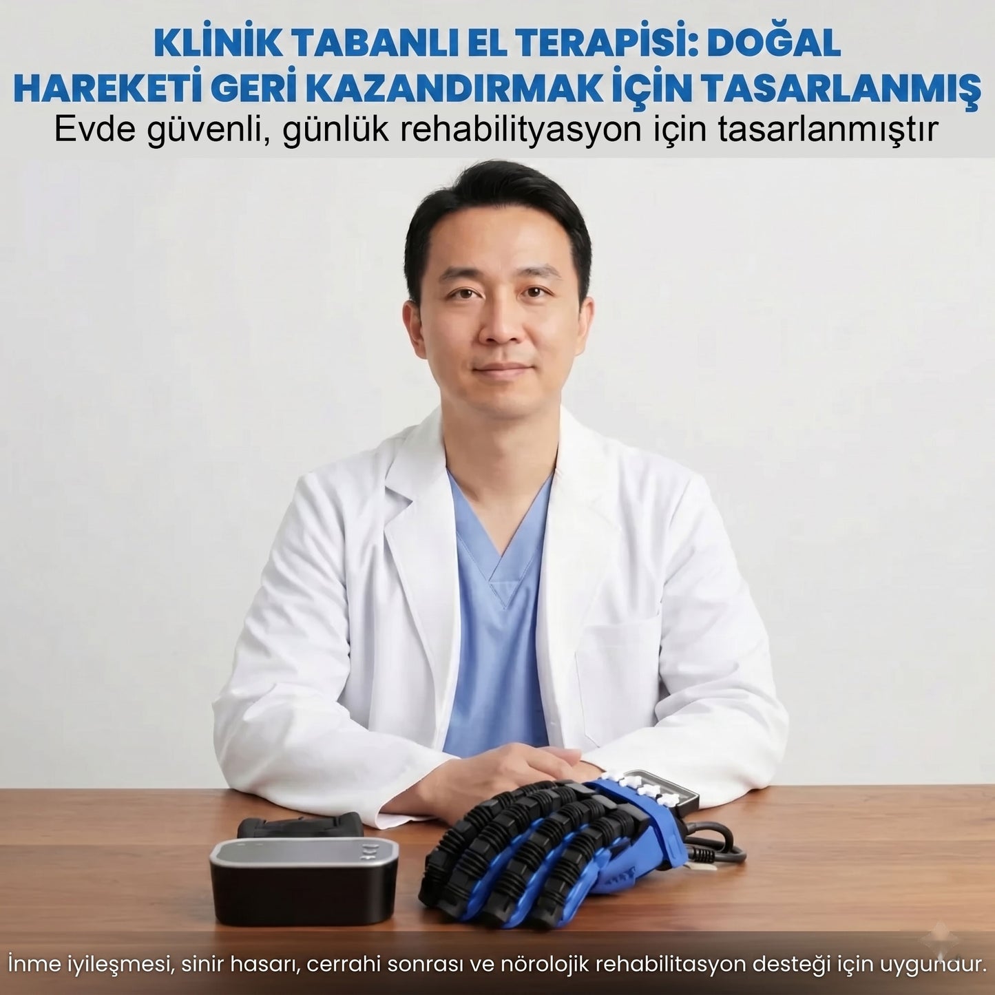 Robotik Eldiven: Ev Tipi El Egzersiz ve Fonksiyonel Hareket Destek Asistanı