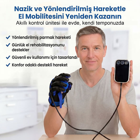 Hareko Robotik Eldiven - El Rehabilitasyon Robotu